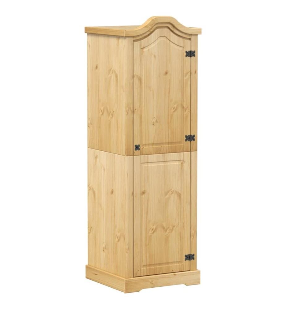 Kleiderschrank Corona 55x52x170 cm Massivholz Kiefer