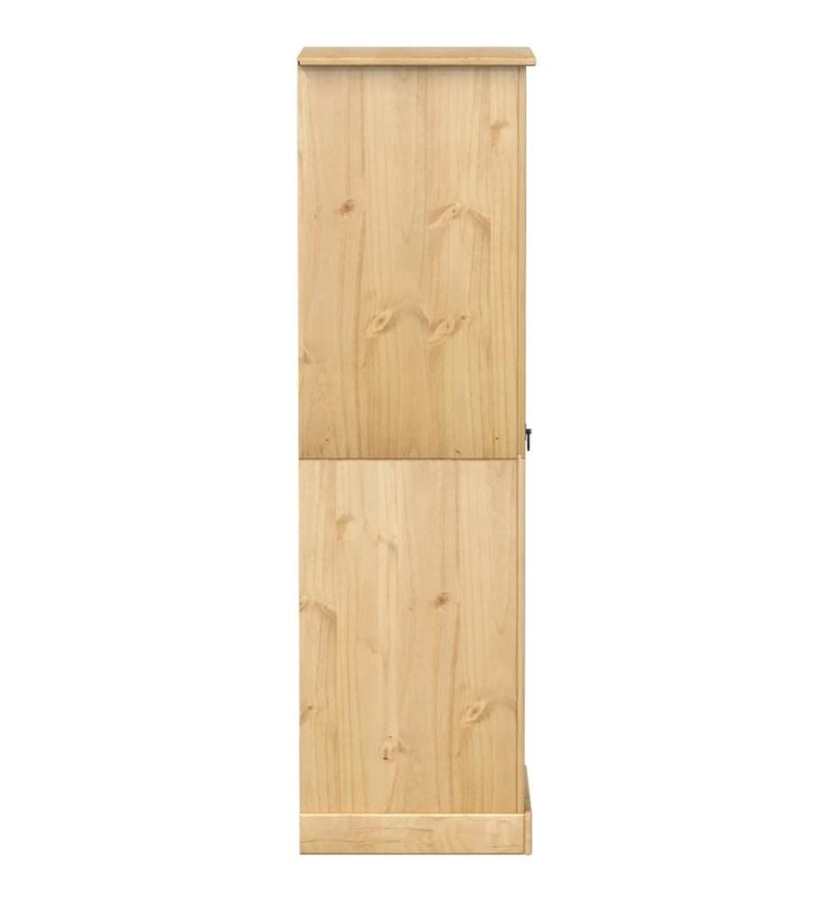 Garde-robe Corona 55x50x170 cm bois de pin massif