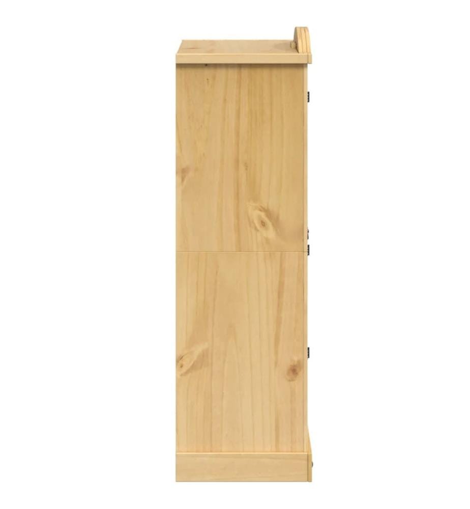 Armoire « Corona » 101 x 52 x 170 cm Bois massif Pin