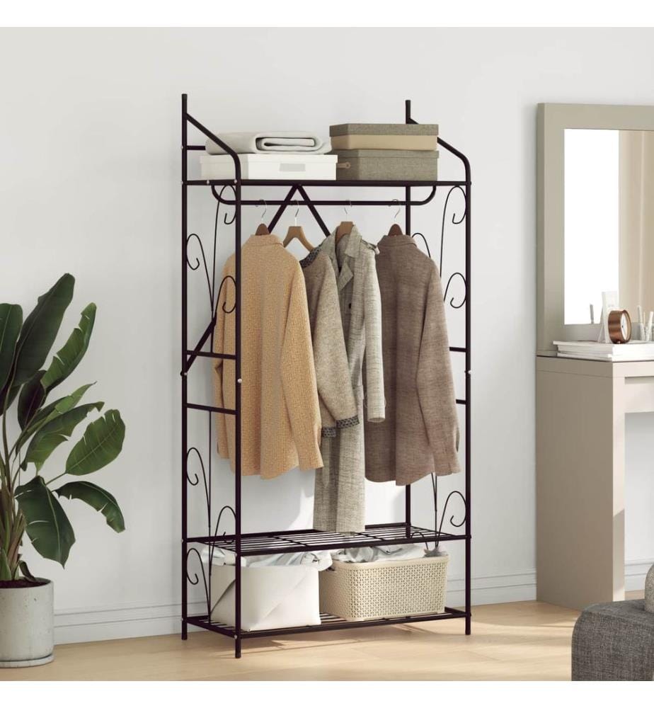 Offener Kleiderschrank Uni 78 x 36 x 158 cm