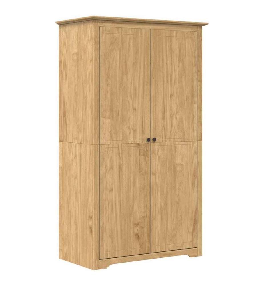 Kleiderschrank BODO Honigbraun 53,5 x 99 x 173 cm Holzwerkstoff