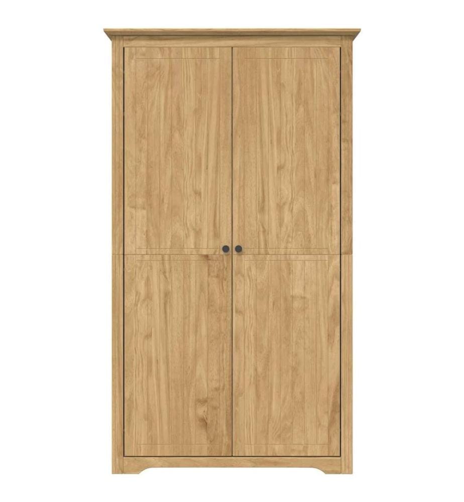 Kleiderschrank BODO Honigbraun 53,5 x 99 x 173 cm Holzwerkstoff