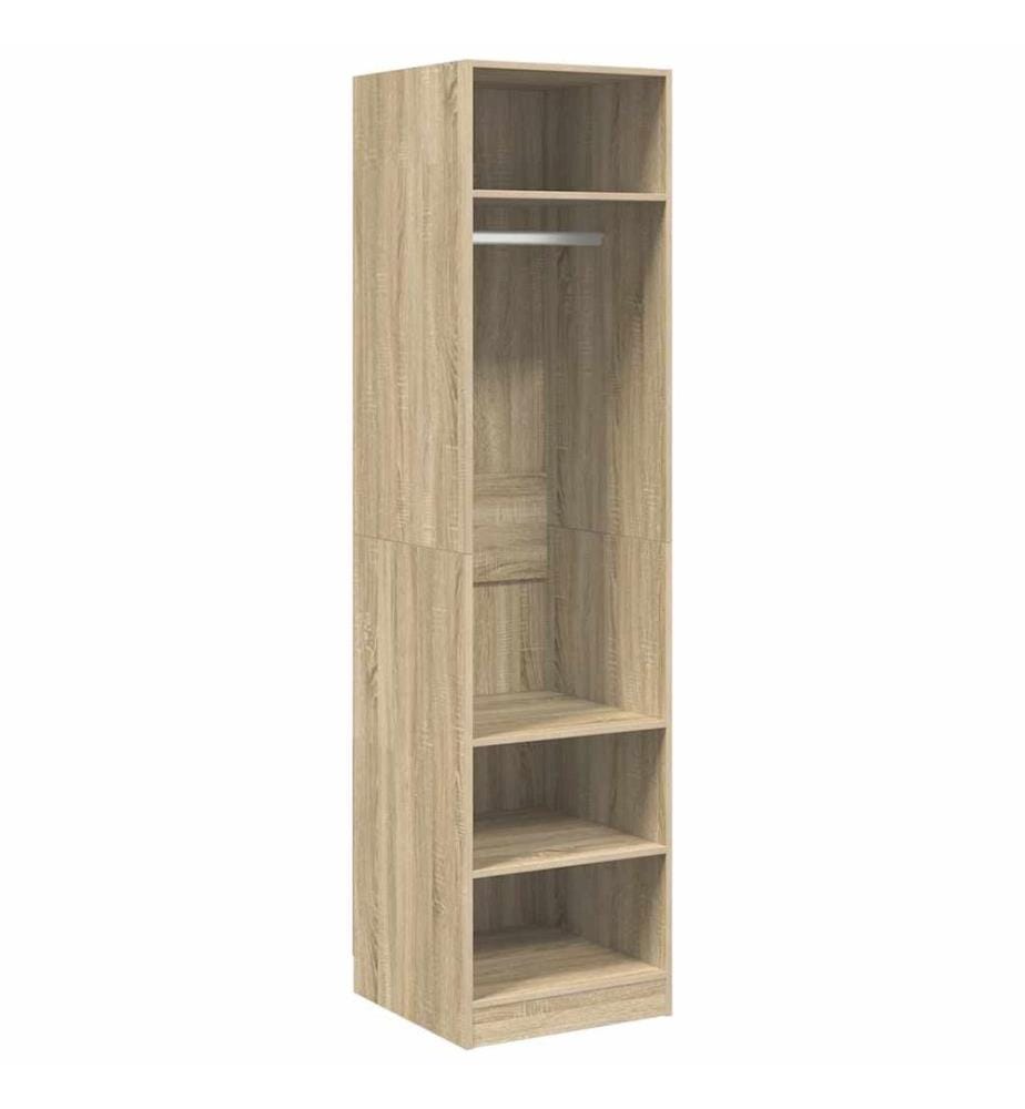 Kleiderschrank Sonoma-Eiche 50x50x200 cm Holzwerkstoff
