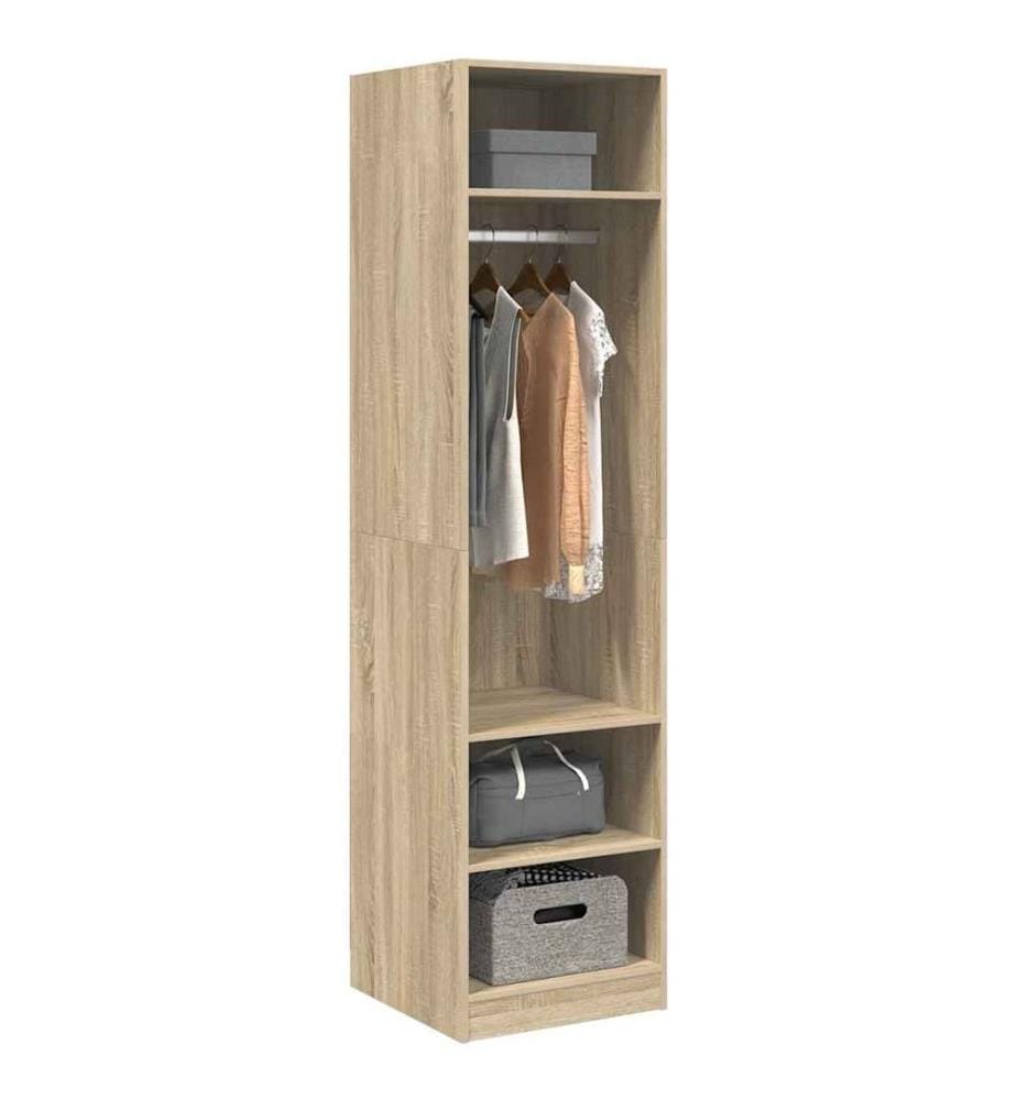 Kleiderschrank Sonoma-Eiche 50x50x200 cm Holzwerkstoff
