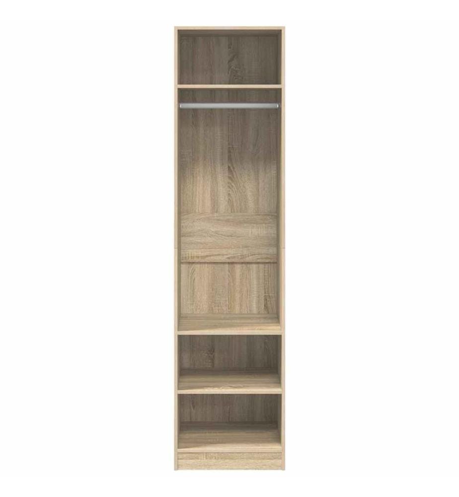 Kleiderschrank Sonoma-Eiche 50x50x200 cm Holzwerkstoff