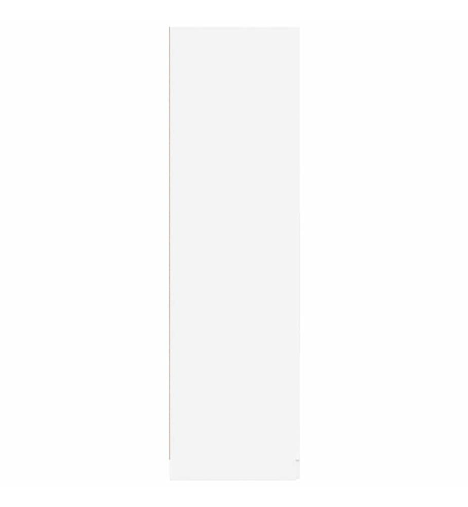 Garde-robe Blanc 80x52x180 cm Bois d'ingénierie