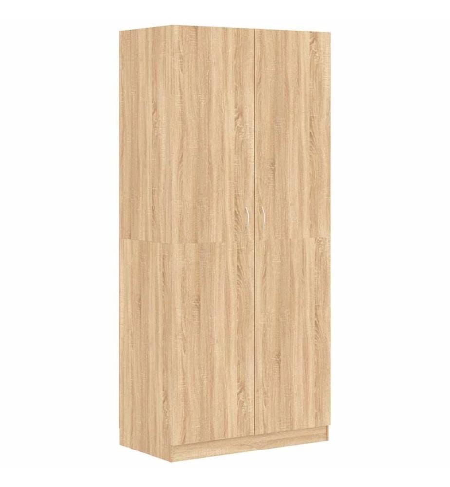 Garde-robe Chêne sonoma 90x52x200 cm Bois d'ingénierie