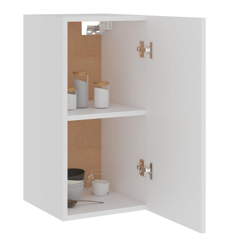 Armoire suspendue "Lyon" Blanc 29,5 x 31 x 60 cm Bois d'ingénierie