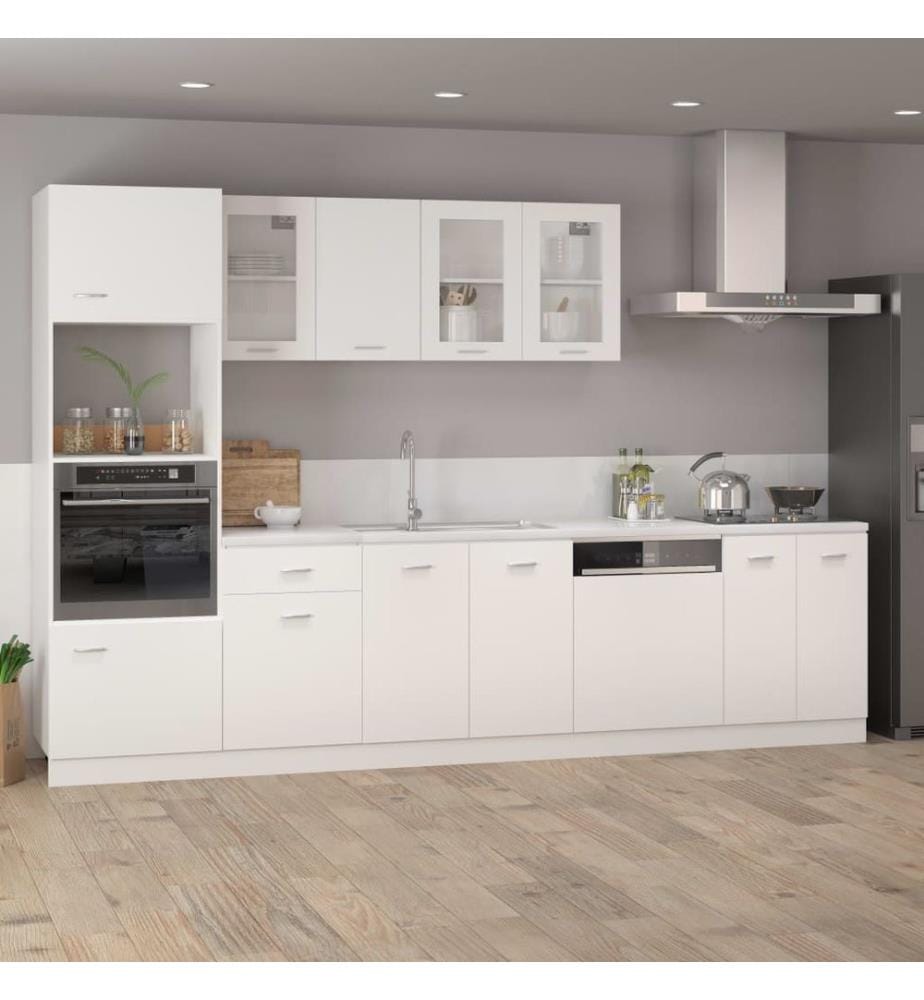Hängeschrank Lyon Weiss 39,5x31x60 cm Holzwerkstoff