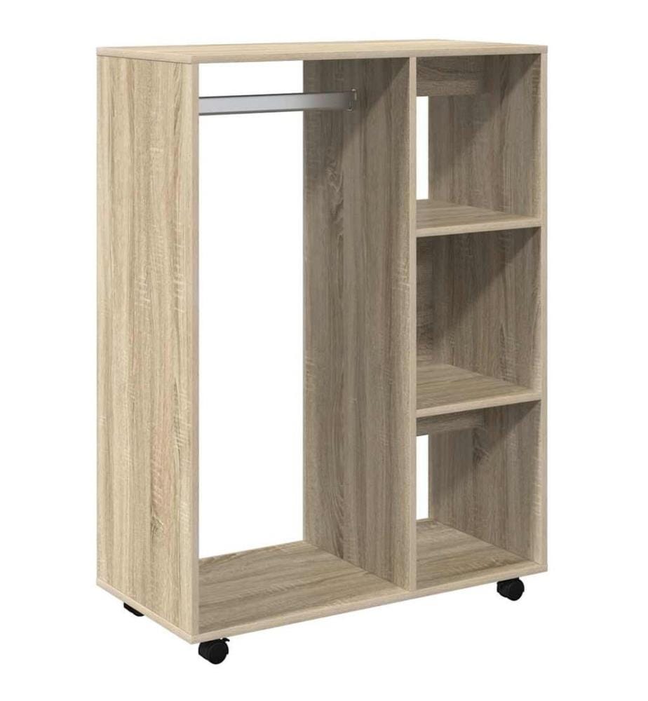 Kleiderschrank Sonoma-Eiche 80x40x110 cm Holzwerkstoff