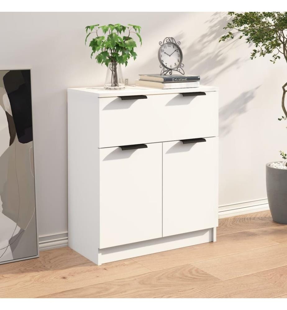 Sideboard Weiss 60x30x70 cm Holzwerkstoff