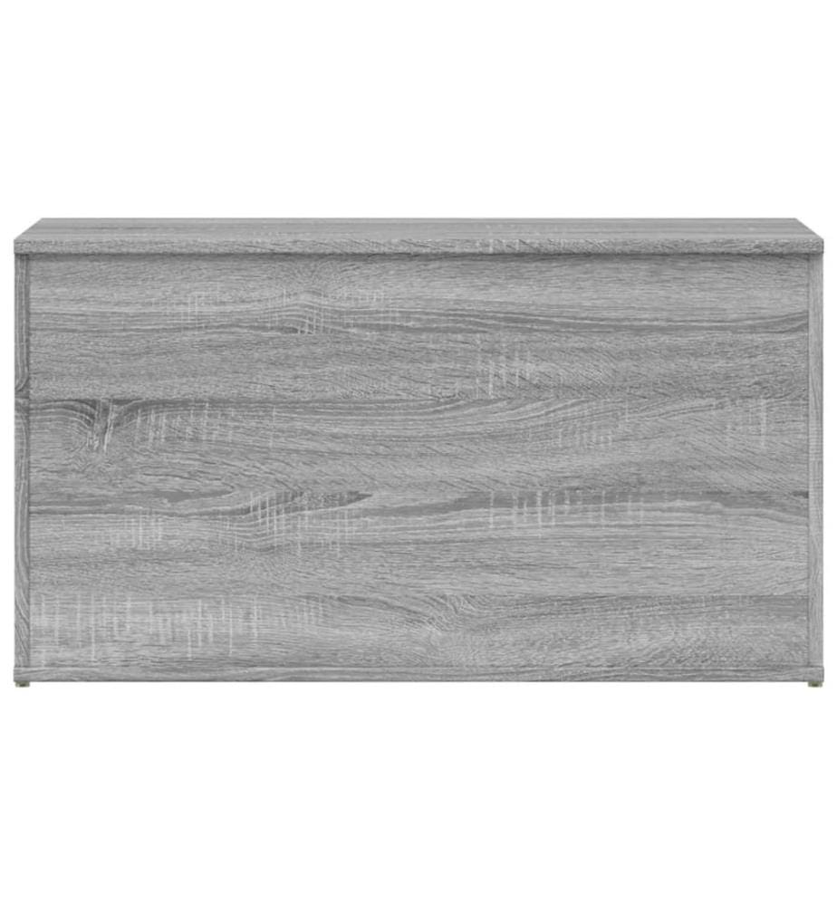 Aufbewahrungstruhe Grau Sonoma 84x42x46 cm Holzwerkstoff