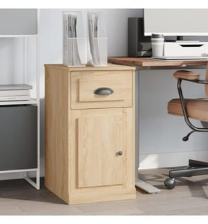 Beistellschrank mit Schublade Sonoma-Eiche 40x50x75 cm