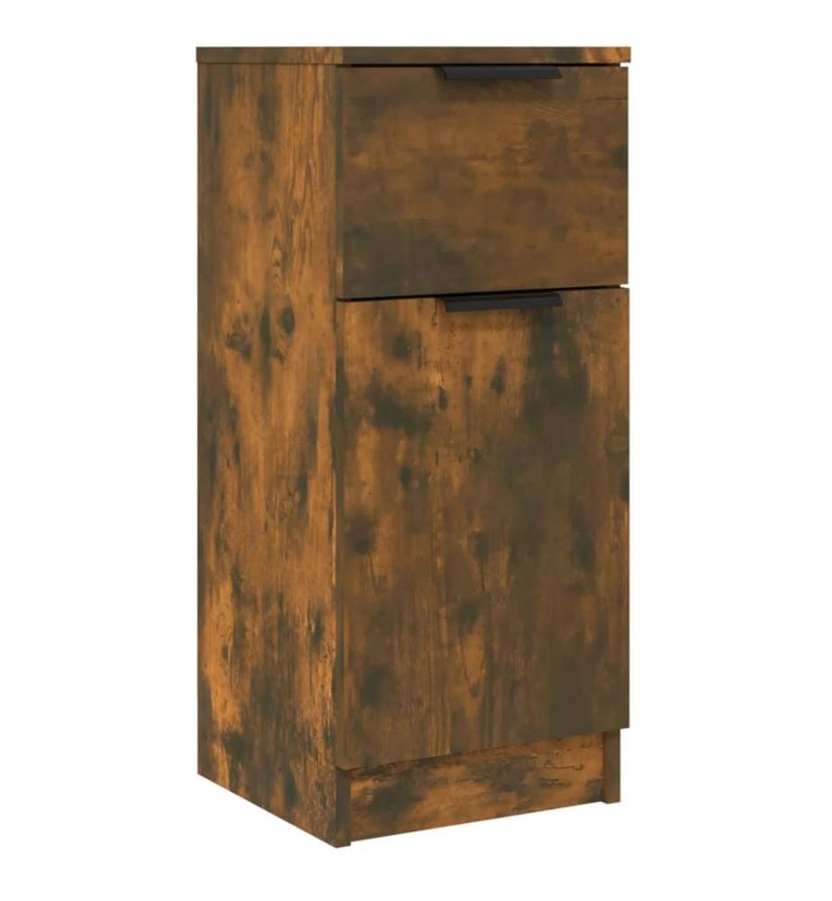 Sideboard Räuchereiche 30x30x70 cm Holzwerkstoff