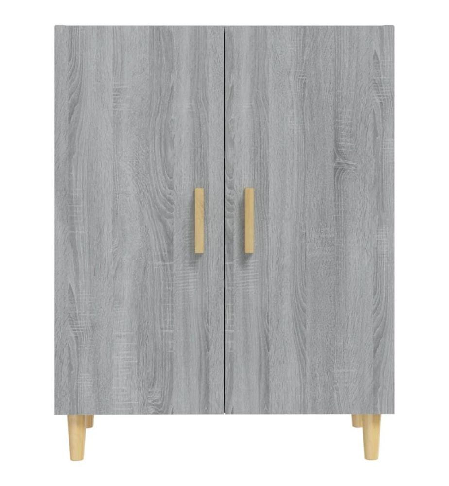 Sideboard Grau Sonoma 70x34x90 cm Holzwerkstoff