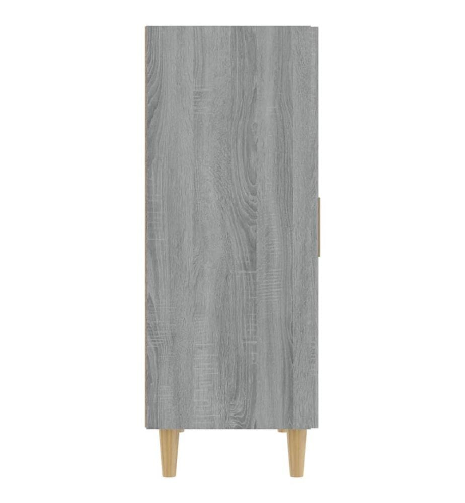 Sideboard Grau Sonoma 70x34x90 cm Holzwerkstoff