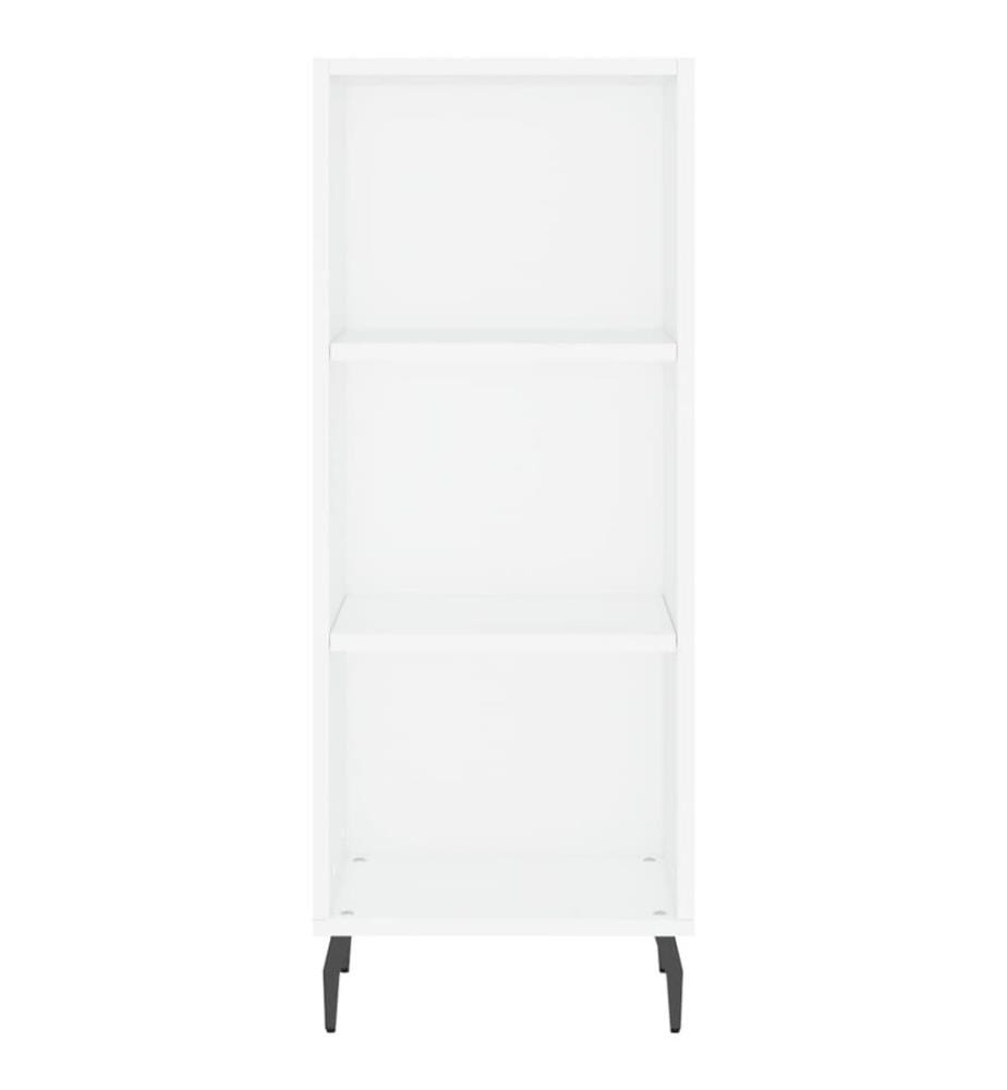 Buffet blanc 34,5x32,5x90 cm bois d'ingénierie