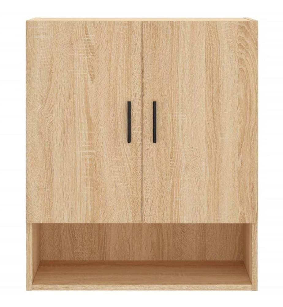 Armoire murale chêne sonoma 60x31x70 cm bois d'ingénierie