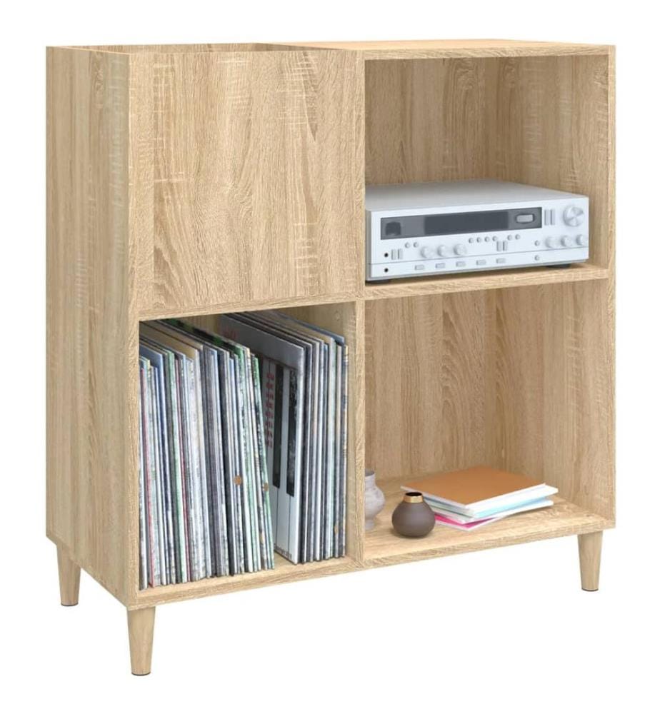 Plattenschrank Sonoma-Eiche 84,5x38x89 cm Holzwerkstoff
