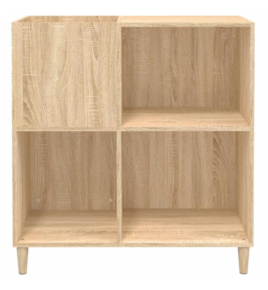Plattenschrank Sonoma-Eiche 84,5x38x89 cm Holzwerkstoff