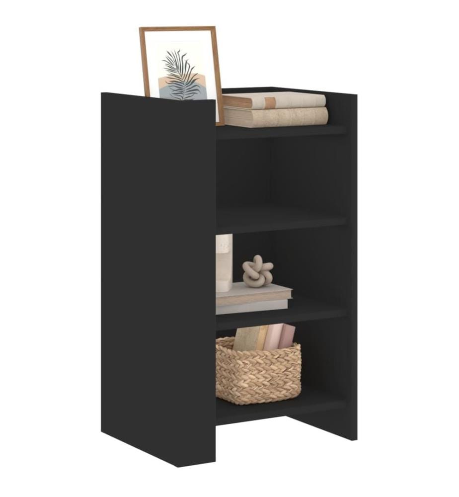 Sideboard Schwarz 45x35x75 cm Holzwerkstoff