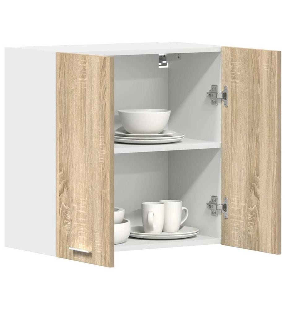 Armoire suspendue "Lyon" Chêne Sonoma 60 x 31 x 60 cm Bois d'ingénierie
