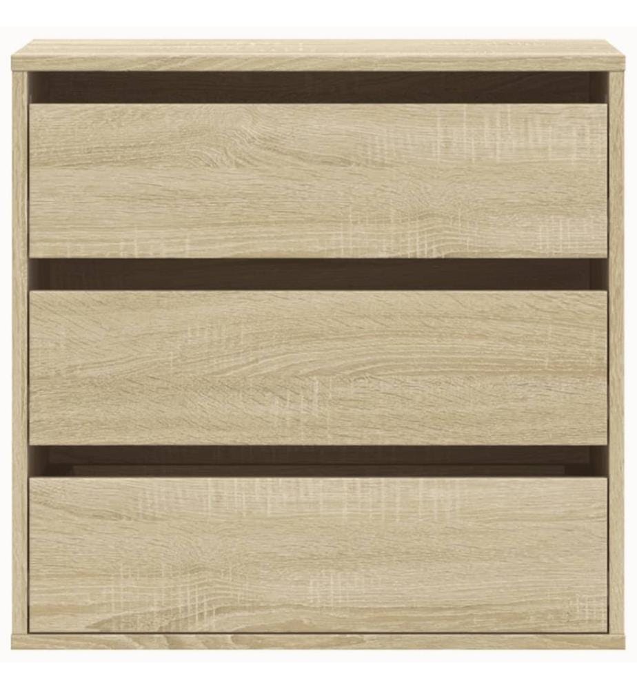 Commode d'angle chêne sonoma 60x41x58 cm bois d'ingénierie