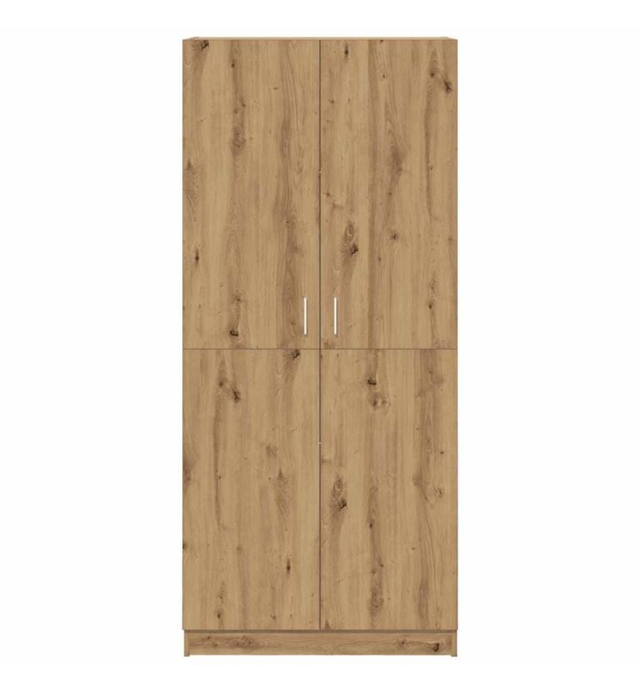 Kleiderschrank Artisan-Eiche 80x52x180 cm Holzwerkstoff