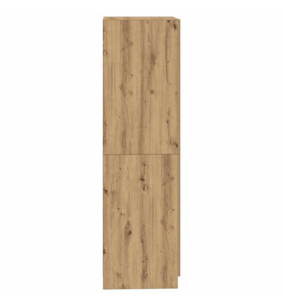 Kleiderschrank Artisan-Eiche 80x52x180 cm Holzwerkstoff
