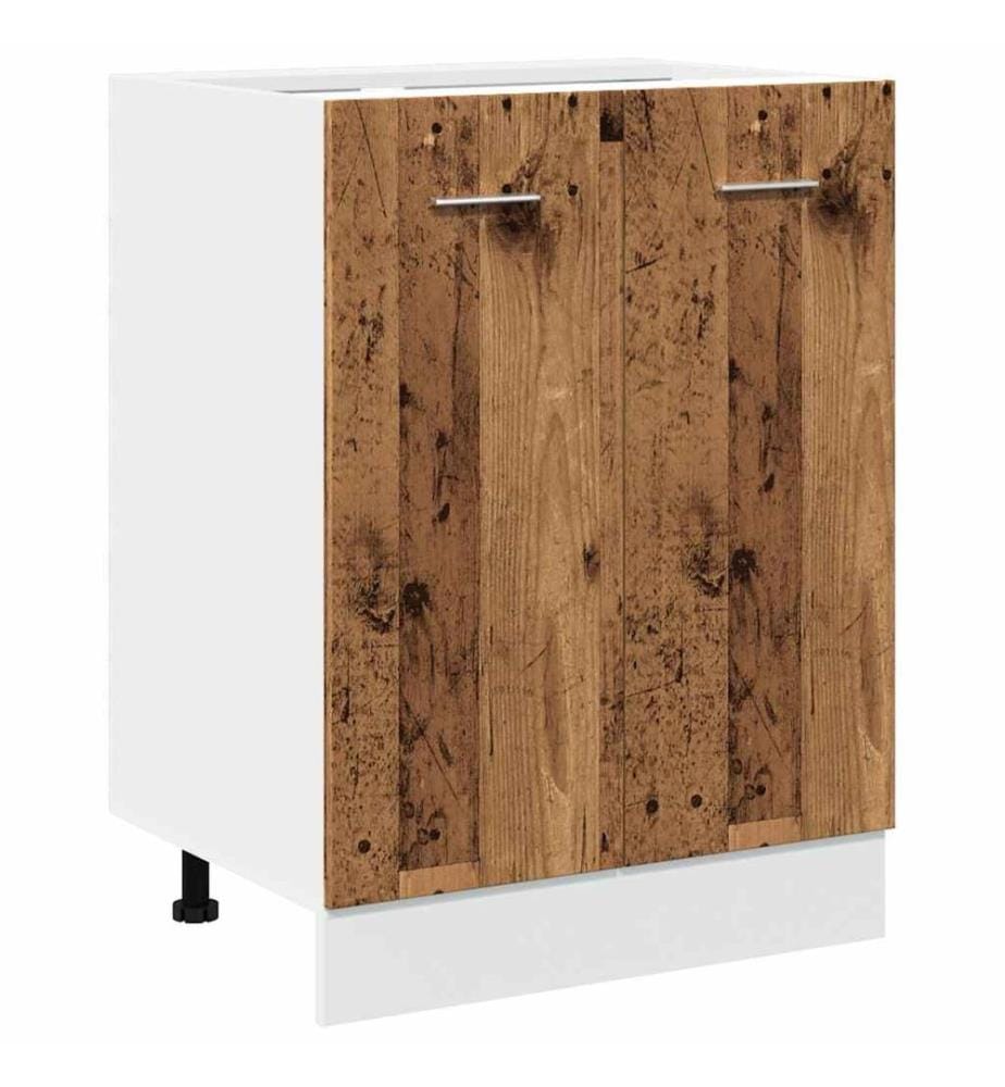 Meuble bas "Lyon" Bois ancien 60 x 46 x 81,5 cm Bois d'ingénierie