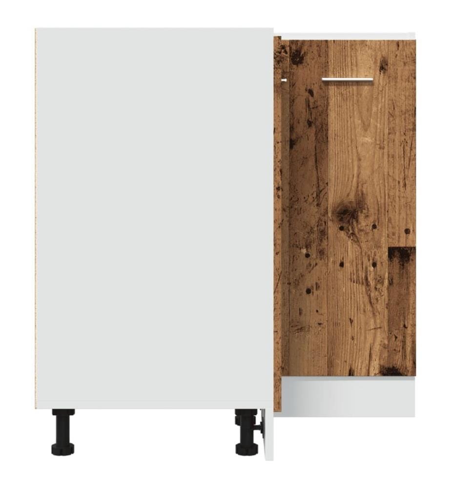 Meuble de cuisine "Lyon" Bois ancien 75,5 x 75,5 x 81,5 cm Bois d'ingénierie