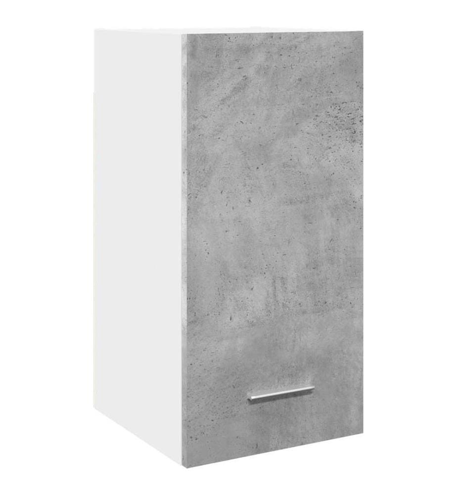 Armoire suspendue "Lyon" Gris béton 30 x 31 x 60 cm Bois d'ingénierie