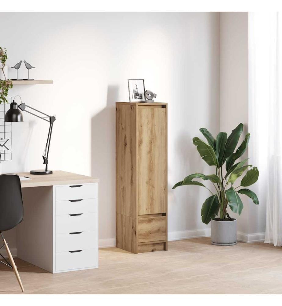 Highboard Artisan-Eiche 29,5x34x119,5 cm Holzwerkstoff