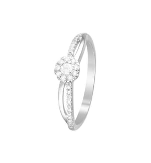 Ring L'élue - Weissgold 375/1000