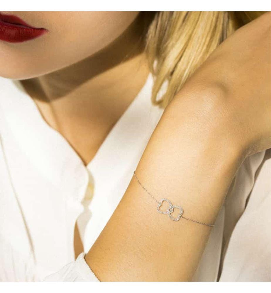 Bracelet Akam - Or Blanc 375/1000