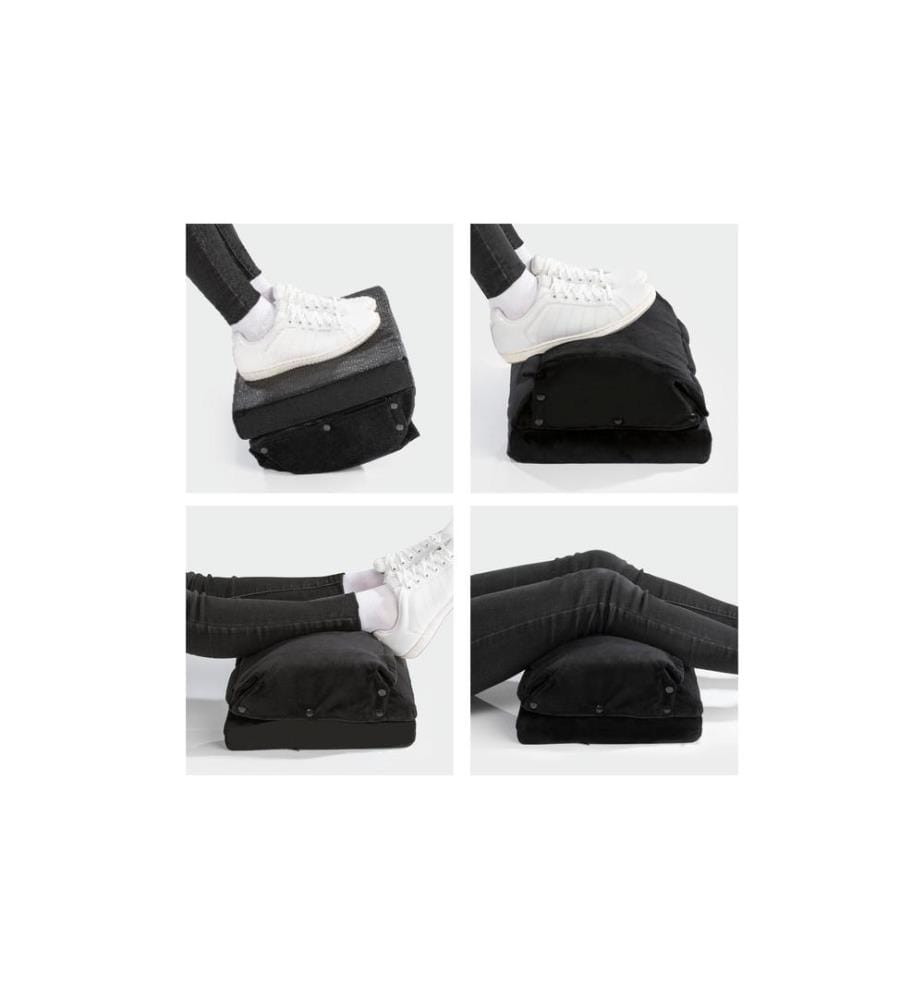 VITALmaxx - Repose-pied 43 x 29 x 15 cm, noir