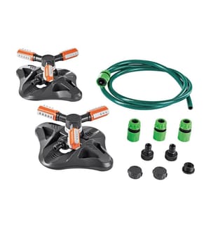 EASYMAXX - Arroseur de jardin 360° - lot de 2