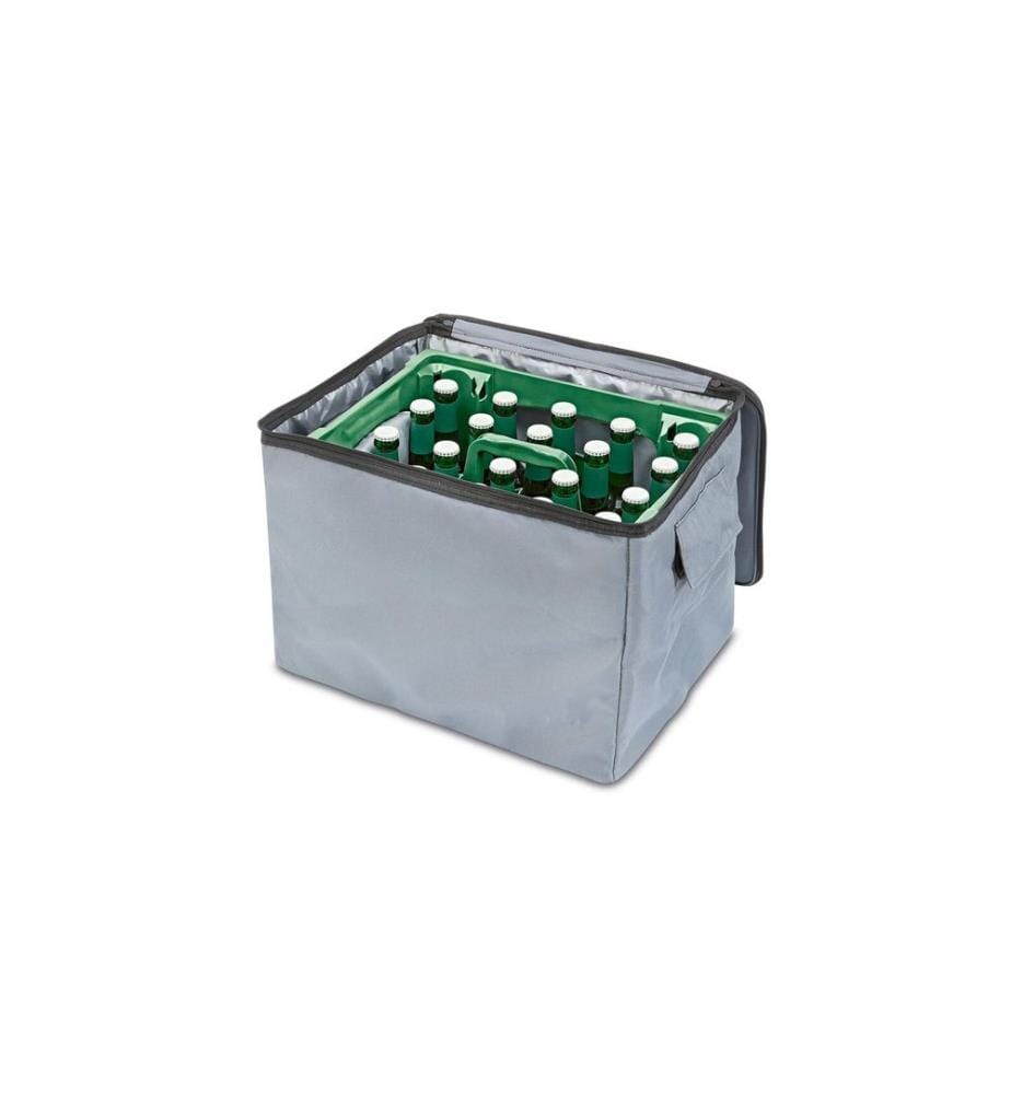 EASYMAXX - Kühltasche für Getränkekasten 45 l grau