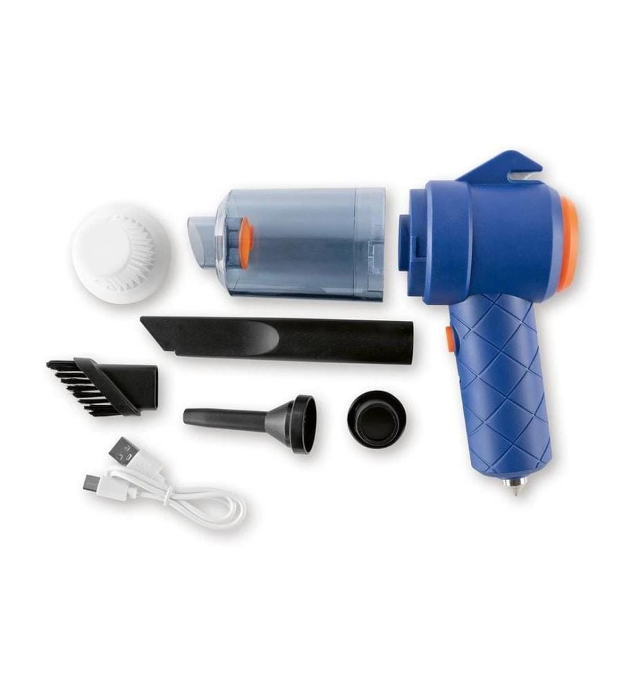 CLEANMAXX - Akku-Handsauger mit Nothammer & Gurtschneider 50 W, 5 V