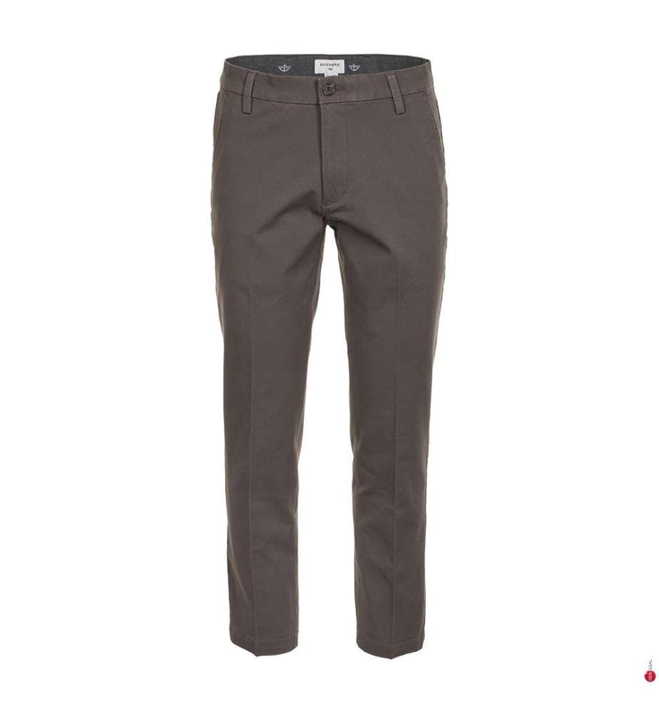 Slim Fit Chino Pants - Brown