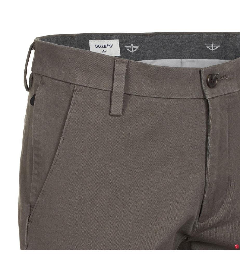 Slim Fit Chino Pants - Brown