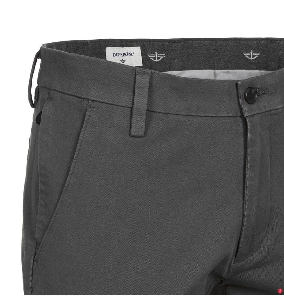 Slim Fit Chino Pants - Grey
