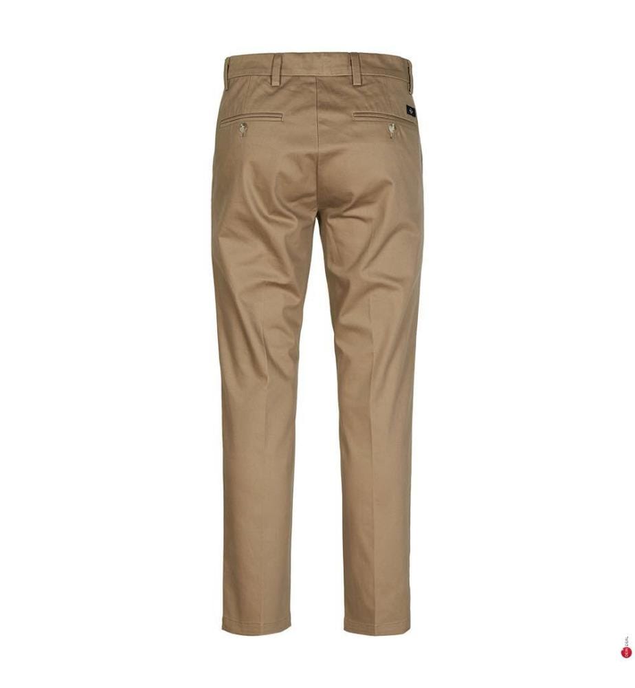 Slim Fit Pants - Beige