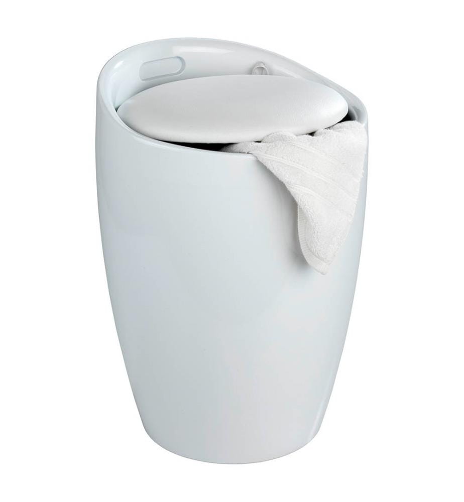 Badezimmerhocker - Weiss