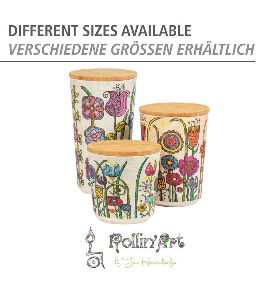 Vorratsdose 0,95 L - Blumen