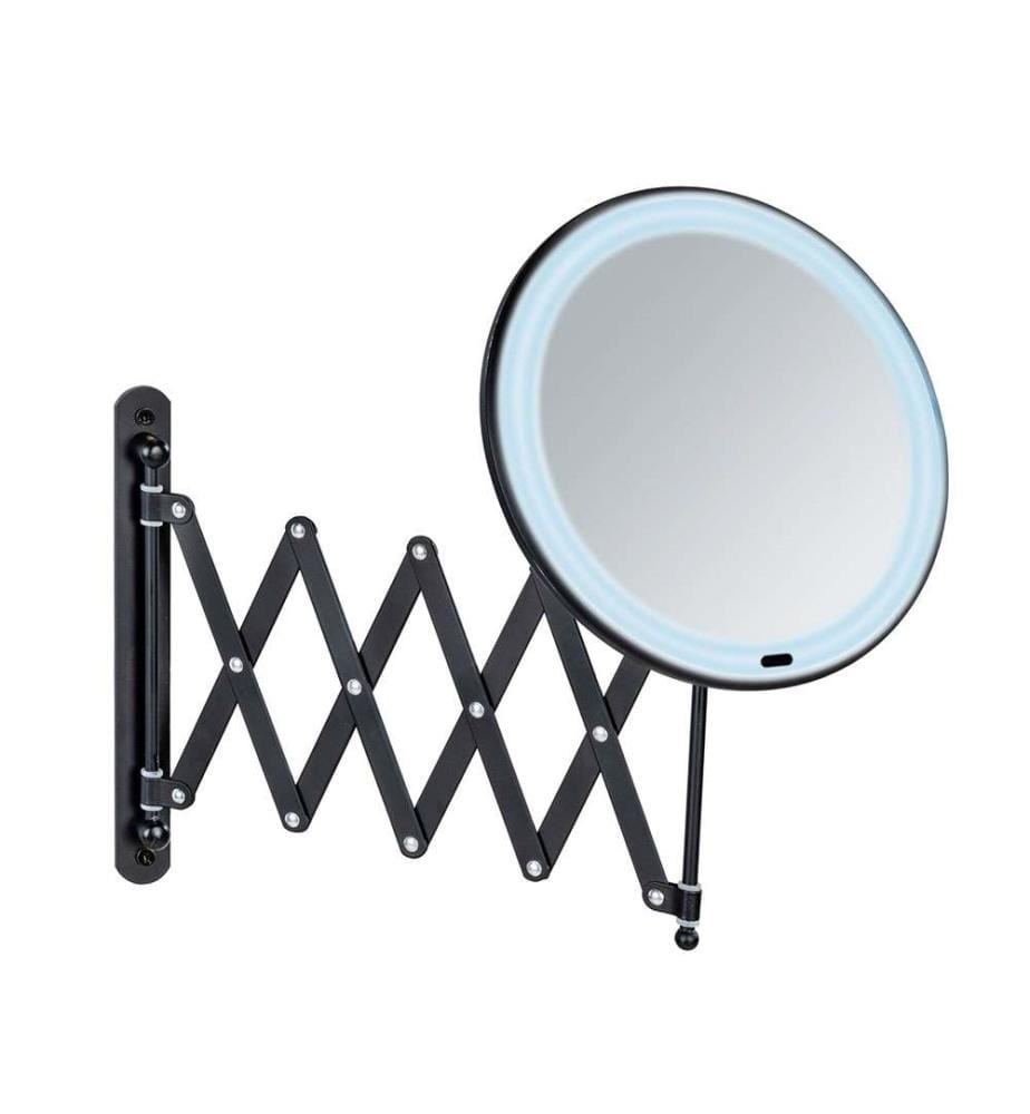 LED-Wandspiegel mit Touchscreen - Schwarz