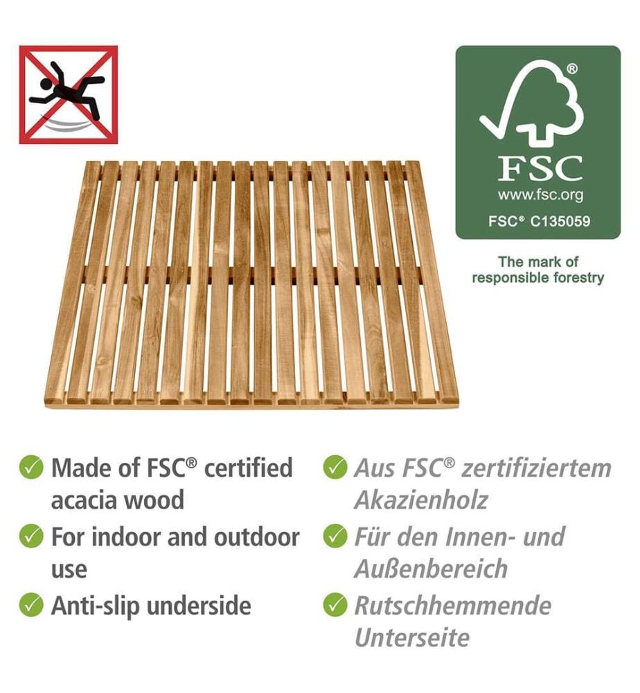 Akazienholzlattenroste Innen/Aussen