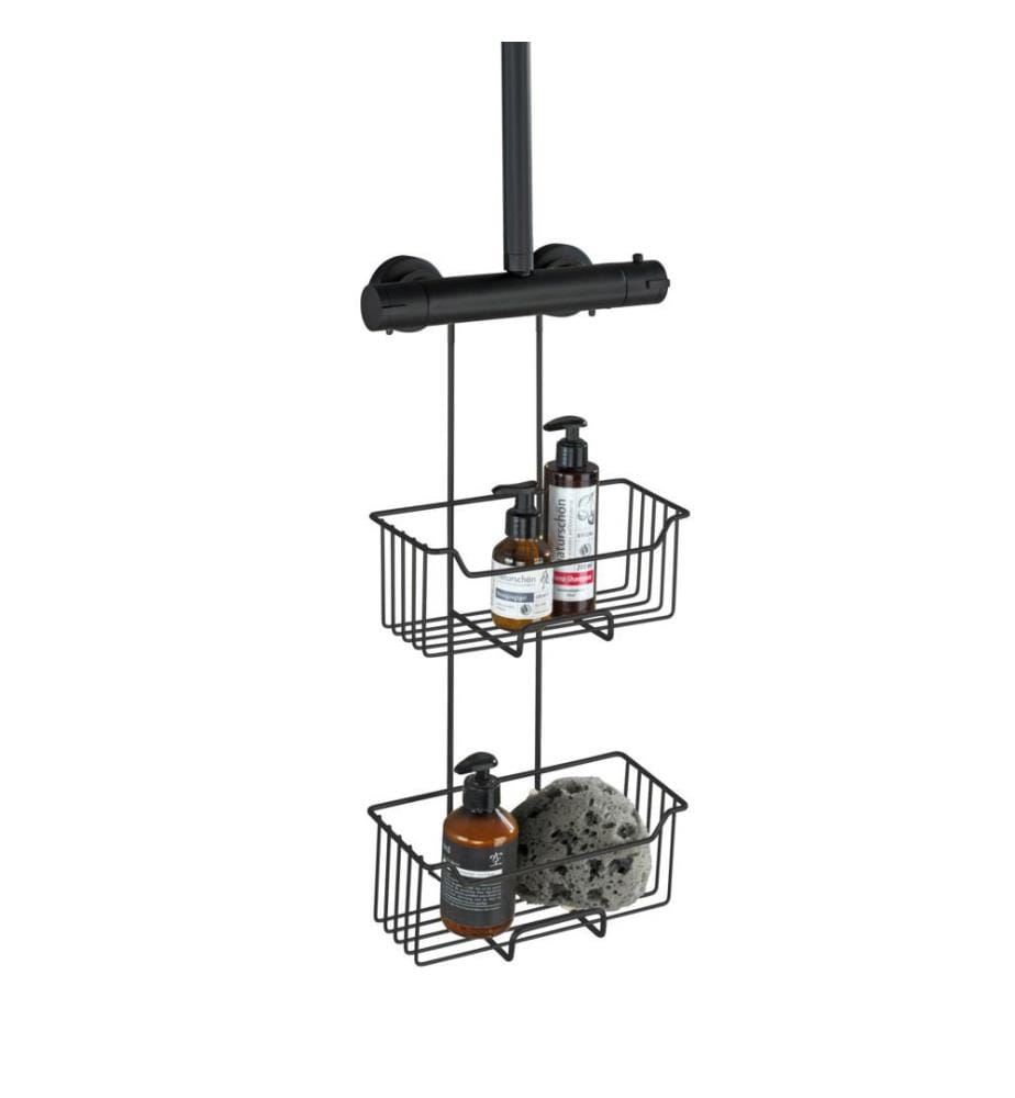 Thermostatischer Duschcaddy - Schwarz