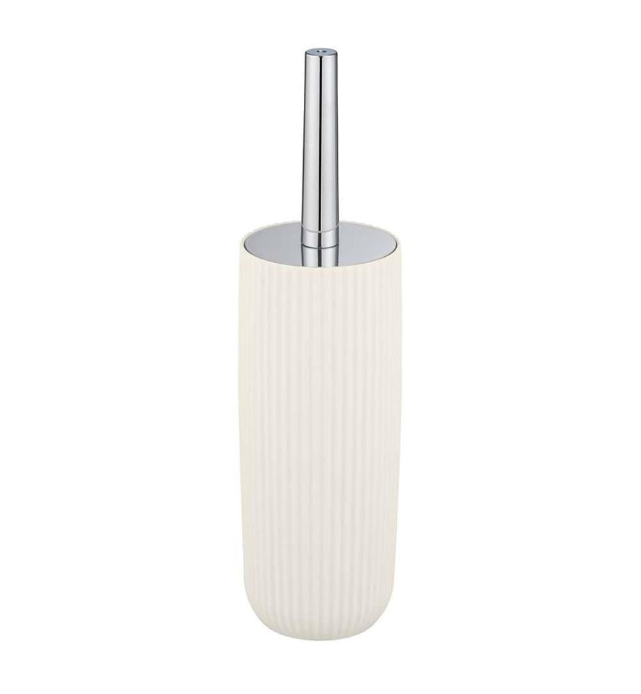 WC-Bürstenhalter mit Bürste - Cremeweiss