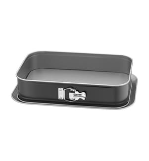 Springform mit Scharnier 35 x 24 cm - Schwarz